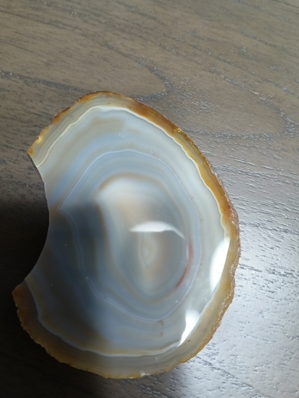 Agate Slice Decor - Crystal